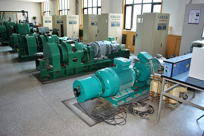郊区某热电厂使用我厂的YKK高压电机提供动力